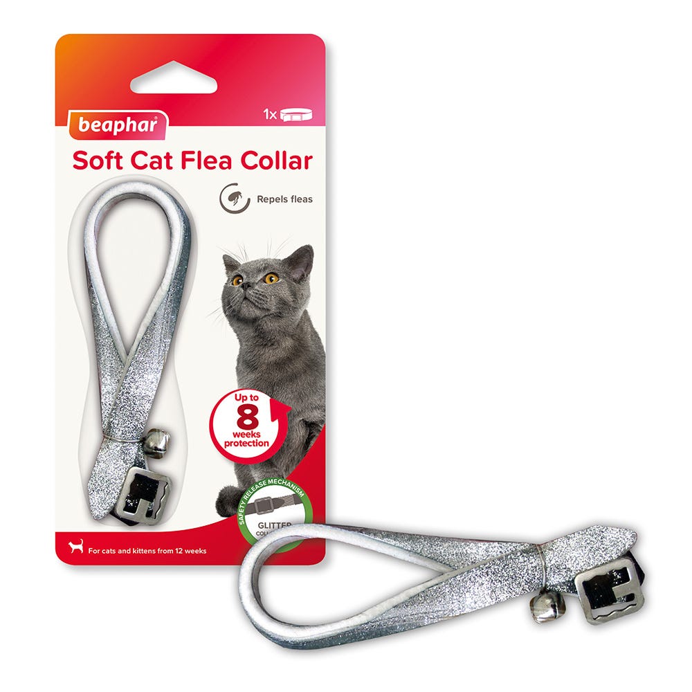 Beaphar Glitter Soft Cat Flea Collar image 2